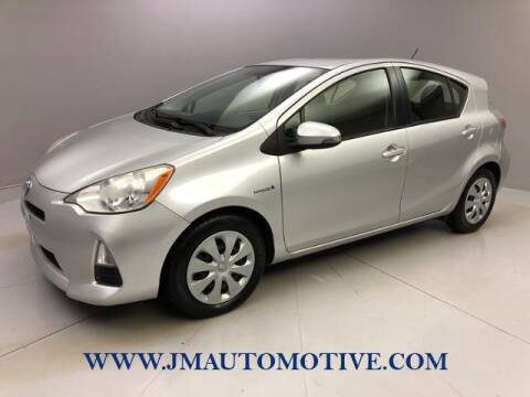 2013 Toyota Prius c for sale at J & M Automotive in Naugatuck CT