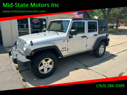 2009 Jeep Wrangler Unlimited for sale at Mid-State Motors Inc in Rockford MN