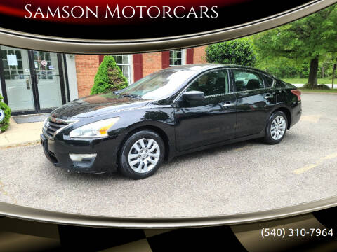 2013 Nissan Altima for sale at Samson Motorcars inc in Bowling Green VA