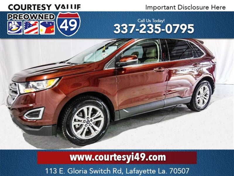 2015 Ford Edge for sale at Courtesy Value Pre-Owned I-49 in Lafayette LA