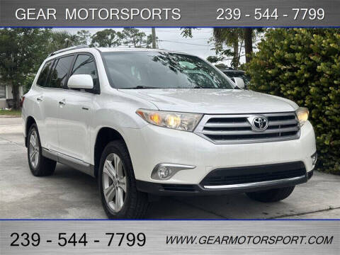 2012 Toyota Highlander for sale at GEAR MOTORSPORTS in Estero FL