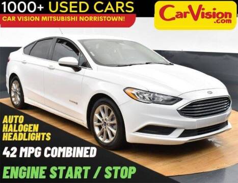 2017 Ford Fusion Hybrid for sale at Car Vision Mitsubishi Norristown in Norristown PA