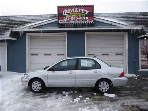 2003 Mitsubishi Lancer for sale at Quality Pre-Owned Automotive in Cuba MO