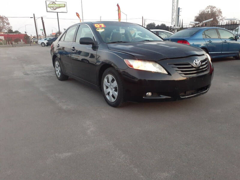 2007 Toyota Camry for sale at COMMUNITY AUTO in Fresno CA