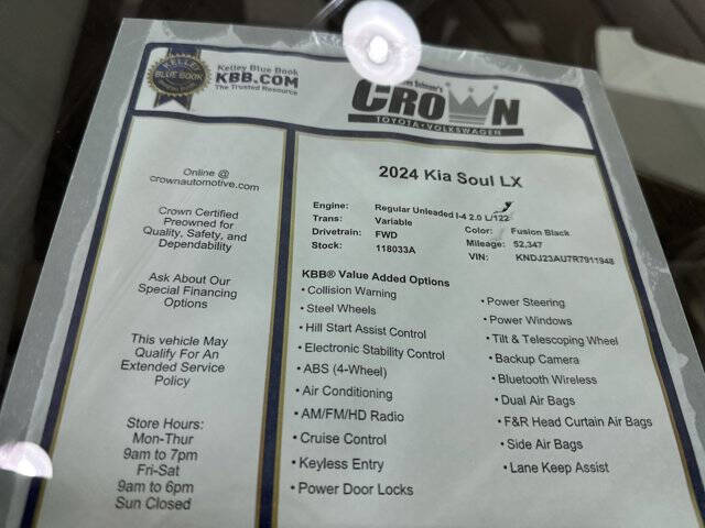 2024 Kia Soul LX