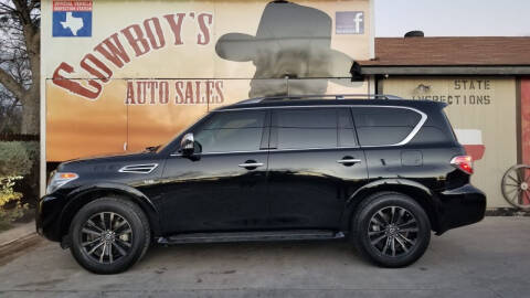 2019 Nissan Armada for sale at Cowboy's Auto Sales in San Antonio TX