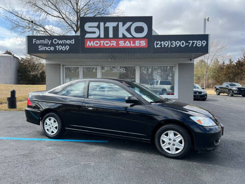 2005 Honda Civic for sale at SITKO MOTOR SALES INC in Cedar Lake IN