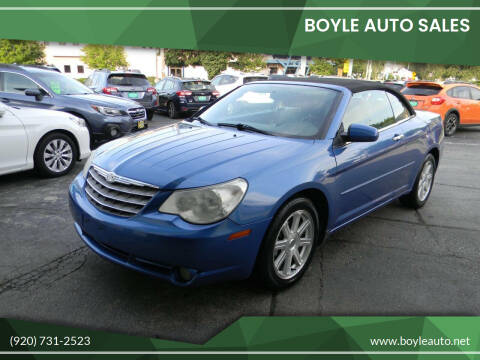 2008 Chrysler Sebring for sale at Boyle Auto Sales in Appleton WI