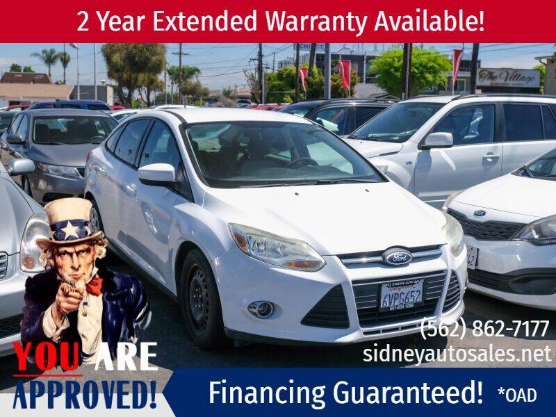 2012 Ford Focus for sale at Sidney Auto Sales in Downey CA