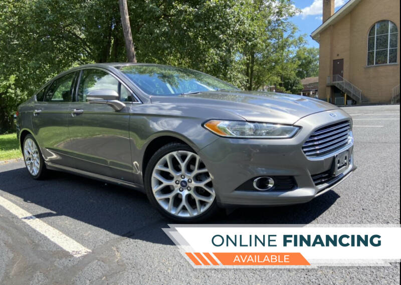 2013 Ford Fusion for sale at Quality Luxury Cars NJ in Rahway NJ