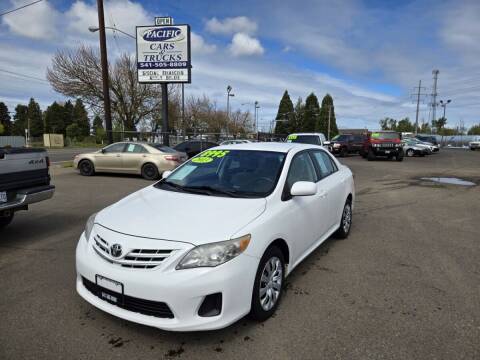 2013 Toyota Corolla for sale at Pacific Cars and Trucks Inc in Eugene OR