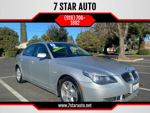 2008 BMW 5 Series for sale at 7 STAR AUTO in Sacramento CA