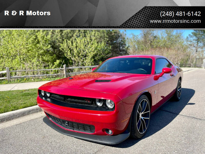 2016 Dodge Challenger for sale at R & R Motors in Waterford MI