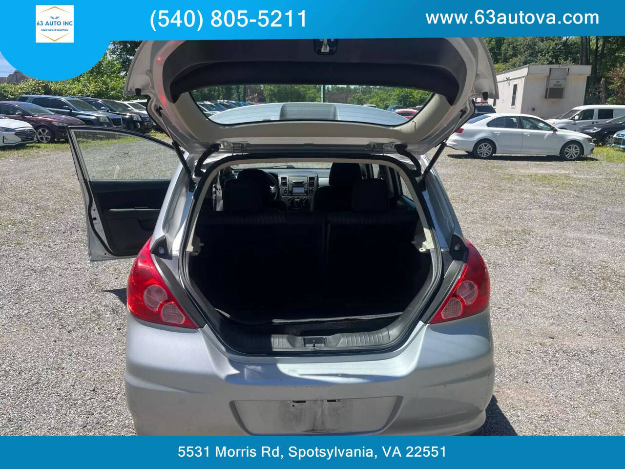 2011 Nissan Versa for sale at 63 Auto Inc in Spotsylvania, VA