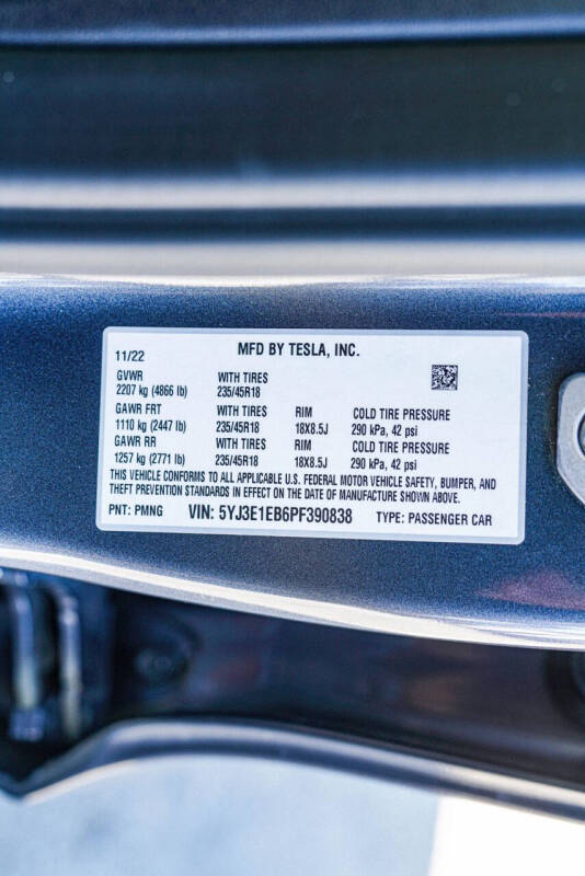 2023 Tesla Model 3 Long Range