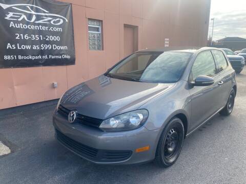 2010 Volkswagen Golf for sale at ENZO AUTO in Parma OH