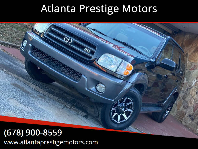 2003 Toyota Sequoia for sale at Atlanta Prestige Motors in Decatur GA