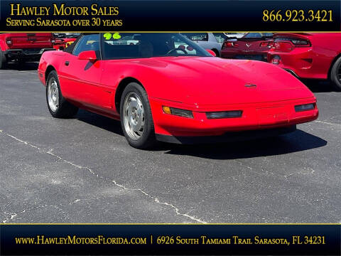 1996 Chevrolet Corvette for sale at Hawley Motor Sales in Sarasota FL