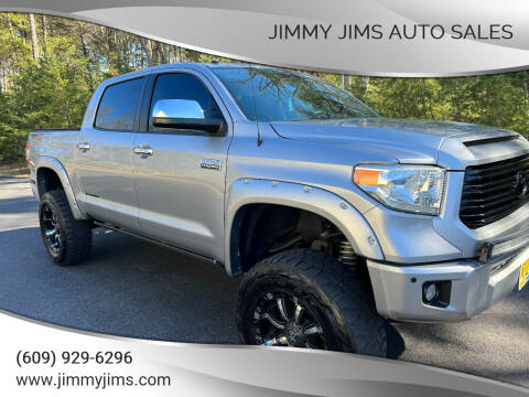 2016 Toyota Tundra for sale at Jimmy Jims Auto Sales in Tabernacle NJ
