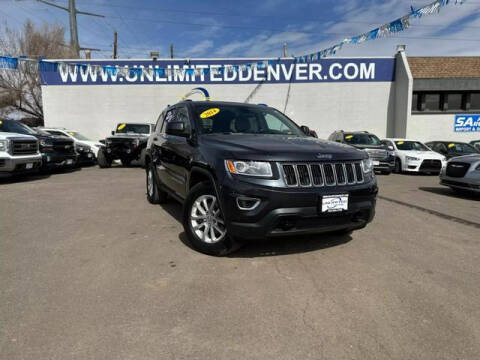 2014 Jeep Grand Cherokee for sale at Unlimited Auto Sales in Denver CO