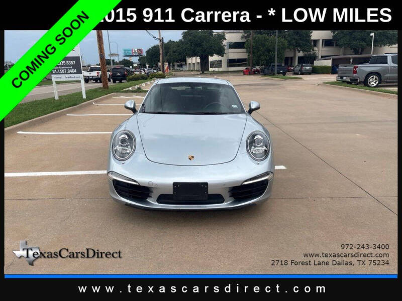 2015 Porsche 911 Carrera