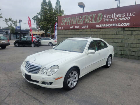 2007 Mercedes-Benz E-Class for sale at SPRINGFIELD BROTHERS LLC in Fullerton CA
