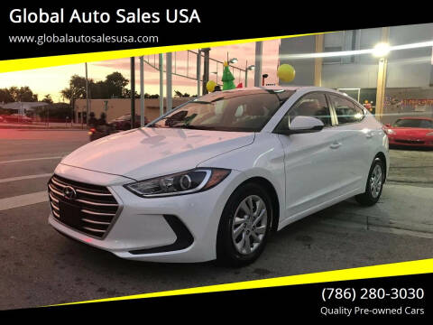 2017 Hyundai Elantra for sale at Global Auto Sales USA in Miami FL