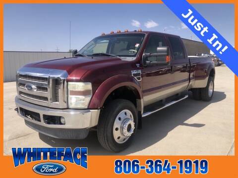 2008 Ford F-450 Super Duty for sale at Whiteface Ford in Hereford TX