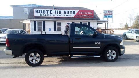 2013 RAM 1500 for sale at ROUTE 119 AUTO SALES & SVC in Homer City PA