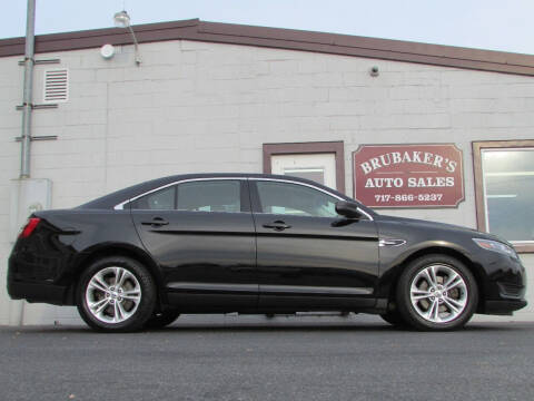 2017 Ford Taurus for sale at Brubakers Auto Sales in Myerstown PA