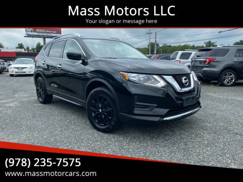 2017 Nissan Rogue for sale at Mass Motors LLC in Worcester MA