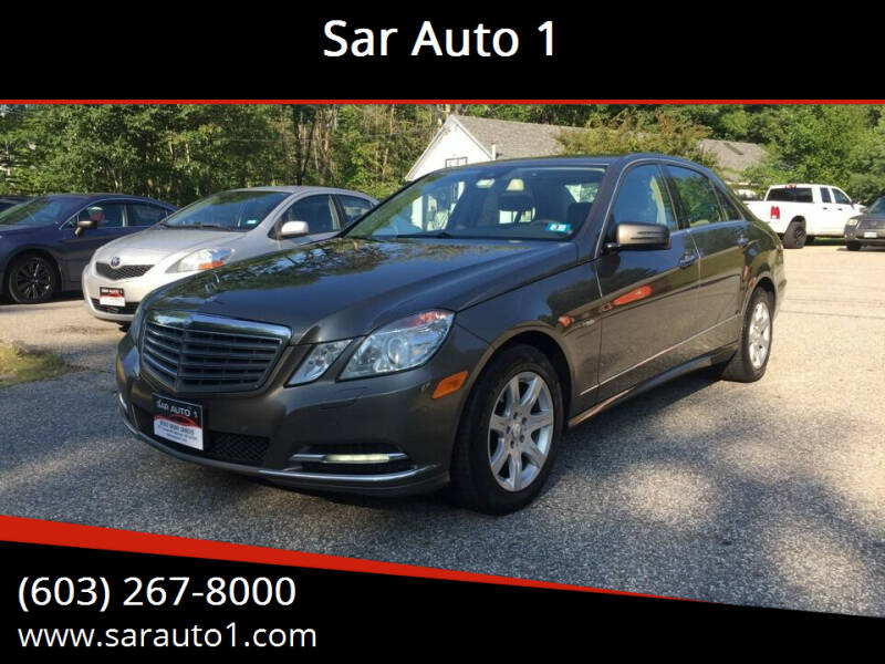 2011 Mercedes-Benz E-Class for sale at Sar Auto 1 in Belmont NH