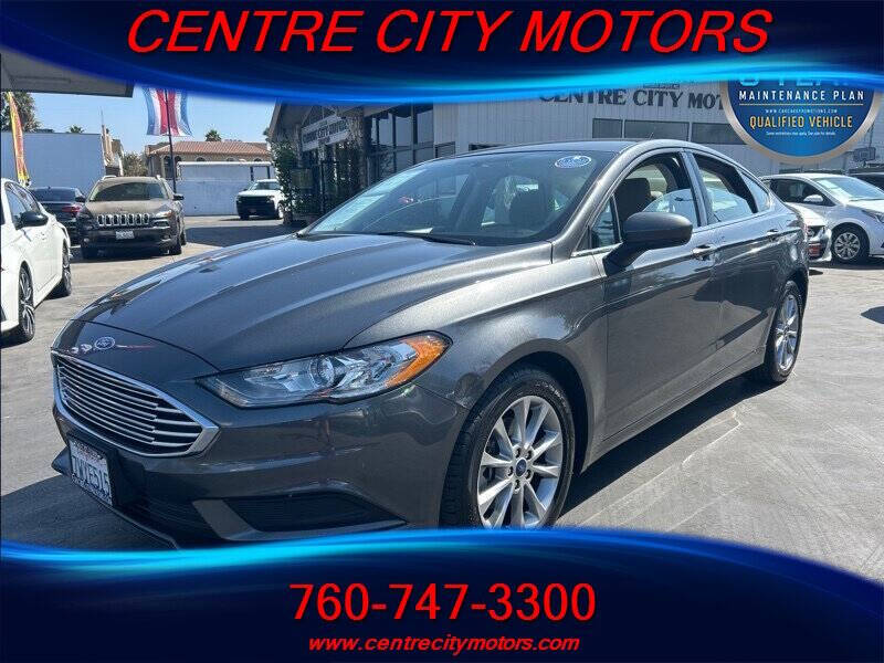 2017 Ford Fusion for sale at Centre City Motors in Escondido CA