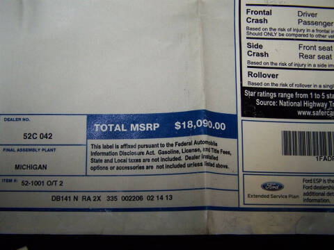 2013 Ford Focus S