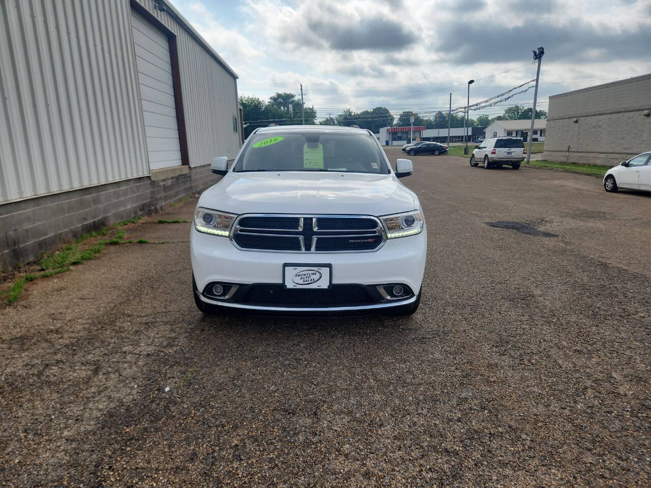 White 2016 Dodge Durango Limited Limited 4dr SUV 2