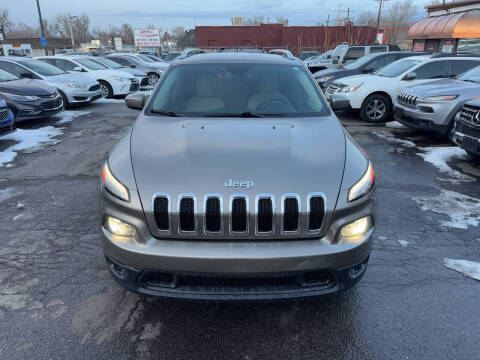 2017 Jeep Cherokee for sale at SANAA AUTO SALES LLC in Englewood CO