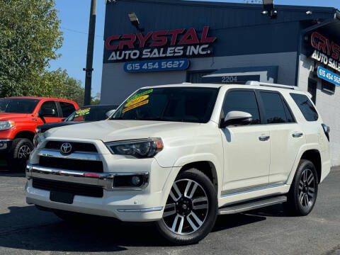 2016 Toyota 4Runner for sale at Crystal Auto Sales Inc in Nashville TN