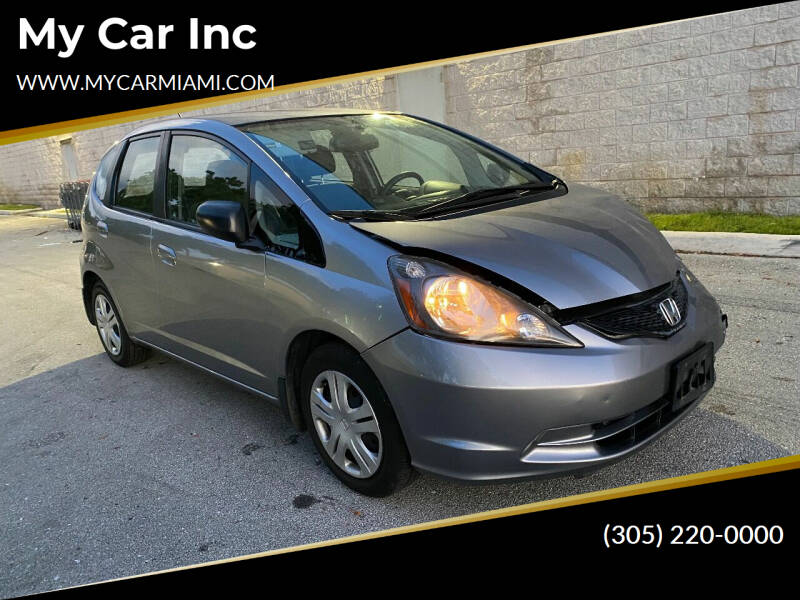 2010 Honda Fit for sale at My Car Inc in Hialeah Gardens FL