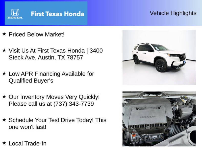 2025 Honda Pilot TrailSport