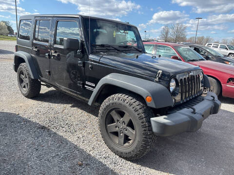 2015 Jeep Wrangler Unlimited for sale at McCully's Automotive - Trucks & SUV's in Benton KY