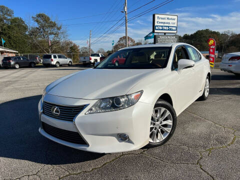2013 Lexus ES 300h for sale at Trust Motor Company in Stockbridge GA