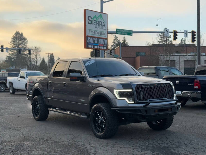 2011 Ford F-150 for sale at SIERRA AUTO LLC in Salem OR