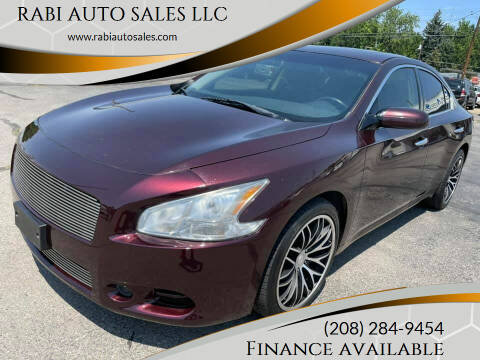 2014 Nissan Maxima for sale at RABI AUTO SALES LLC in Garden City ID