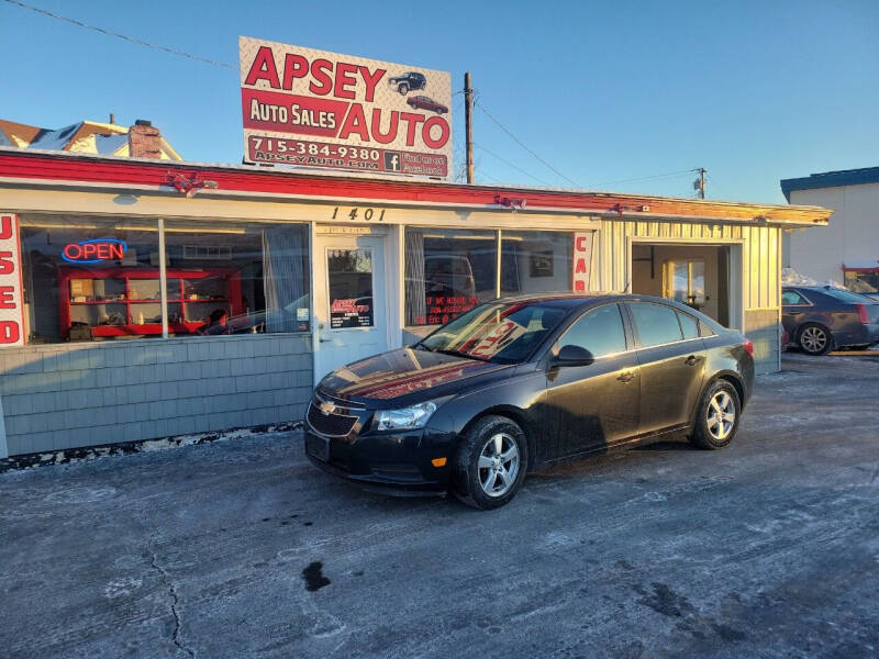 2014 Chevrolet Cruze for sale at Apsey Auto in Marshfield WI