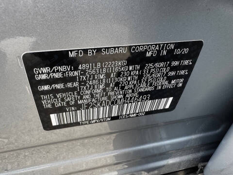 2021 Subaru Forester