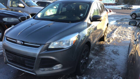 2013 Ford Escape for sale at BELOW BOOK AUTO SALES in Idaho Falls ID