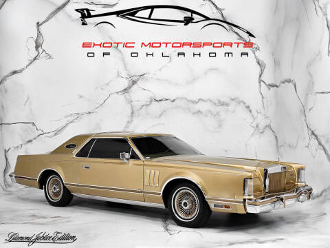 1978 Lincoln Mark V for sale at Exotic Motorsports of Oklahoma in Edmond OK