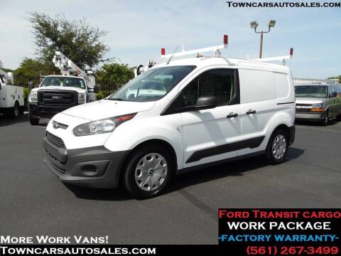 2018 Ford Transit Connect for sale at Town Cars Auto Sales in West Palm Beach FL
