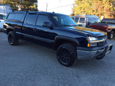 2005 Chevrolet Silverado 1500 for sale at ABC Cars LLC in Ashland VA