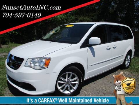 2014 Dodge Grand Caravan for sale at Sunset Auto in Charlotte NC